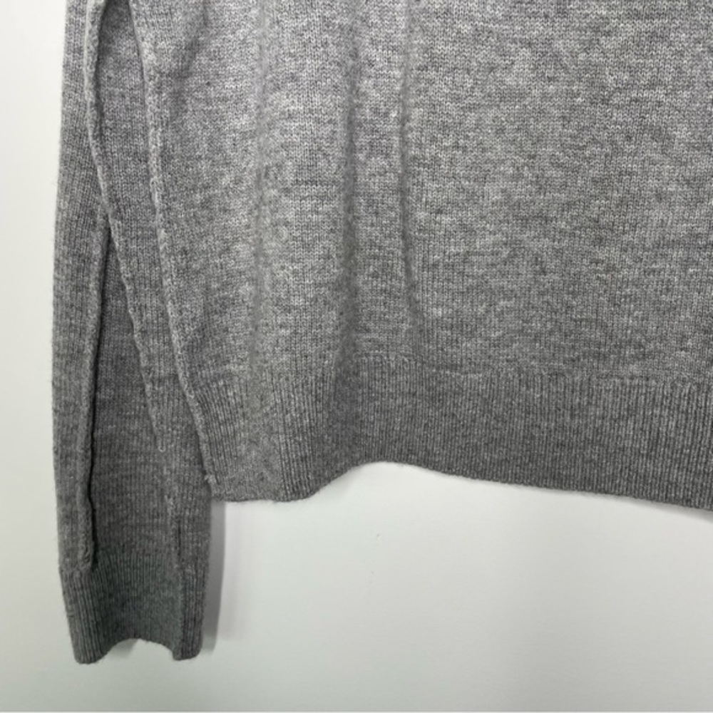 Robert Rodriguez Grey Wool Cashmere Lightning Bolt Grey Sweater M - Picture 6 of 9